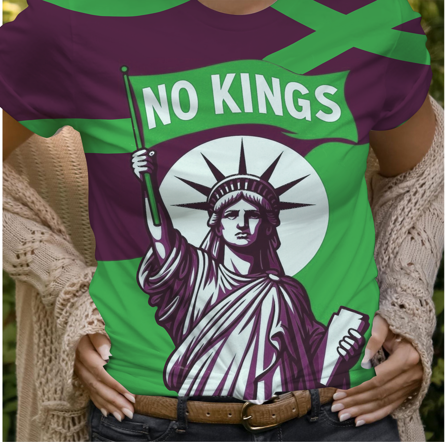 No Kings The Statue of Liberty T-Shirt