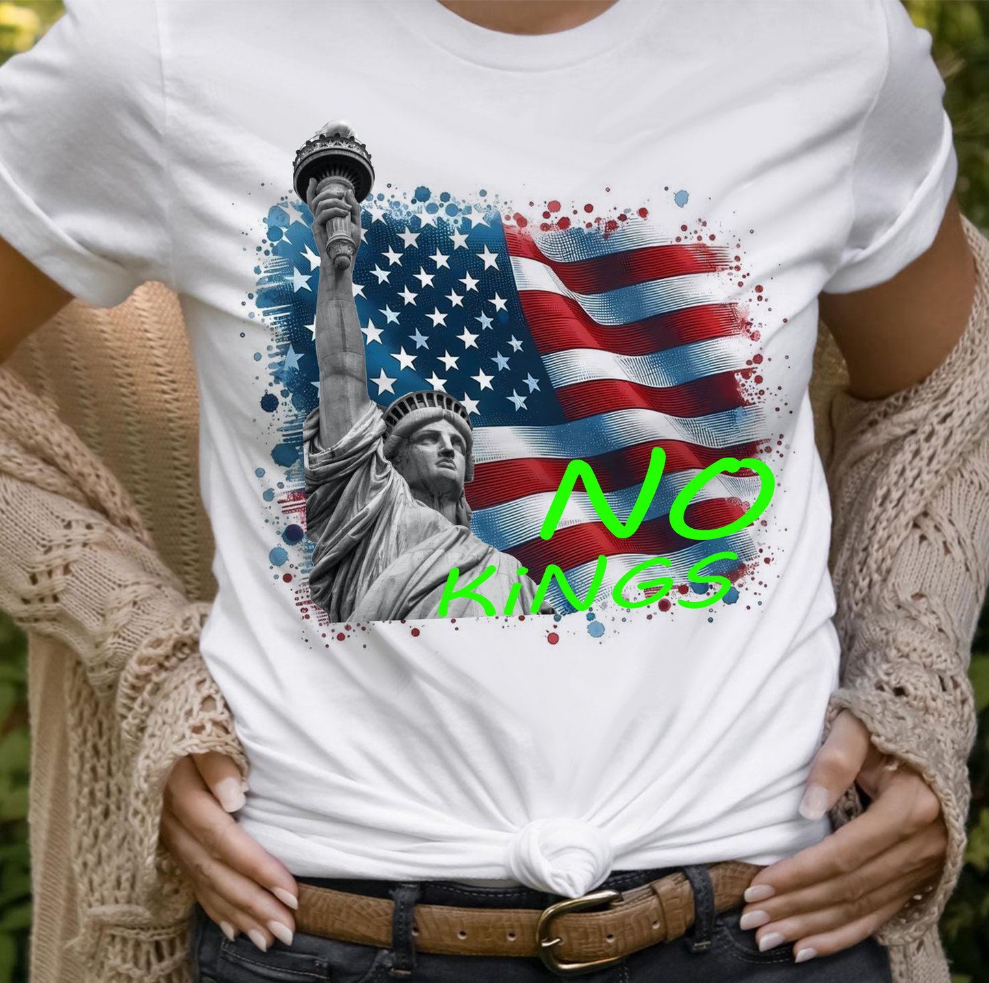 Lady Liberty America Has no Foreign Country T-Shirt