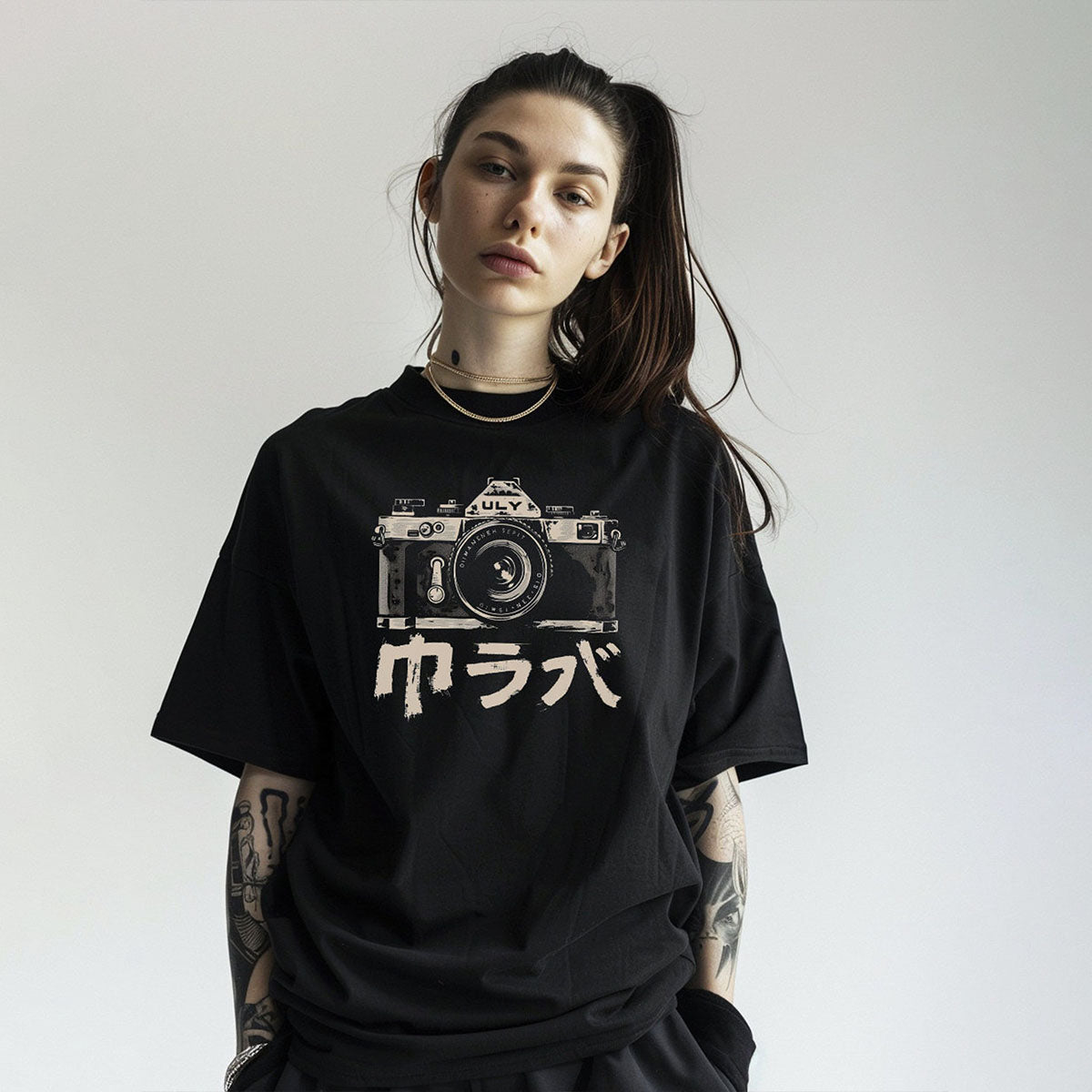 Unisex Japanese Photography T-Shirt