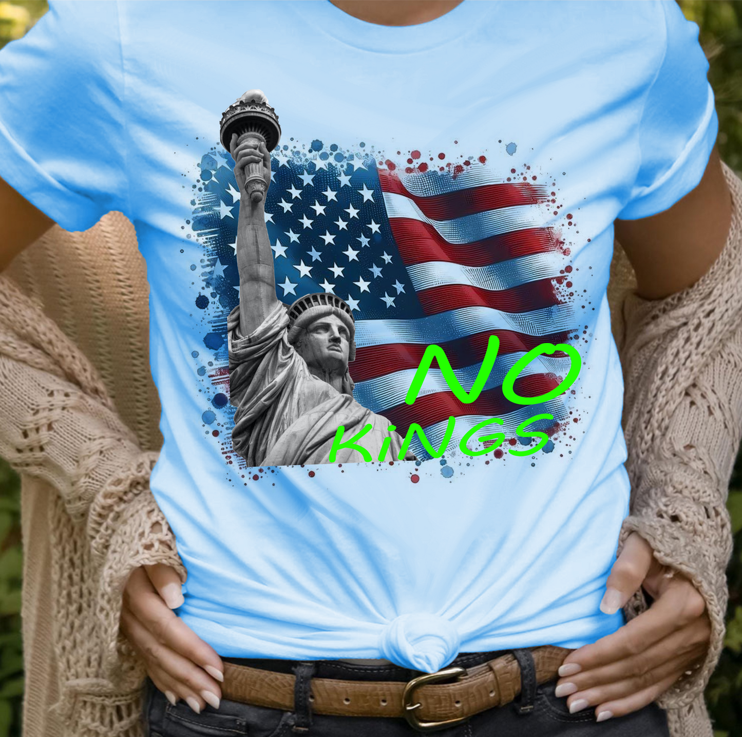 Lady Liberty America Has no Foreign Country T-Shirt