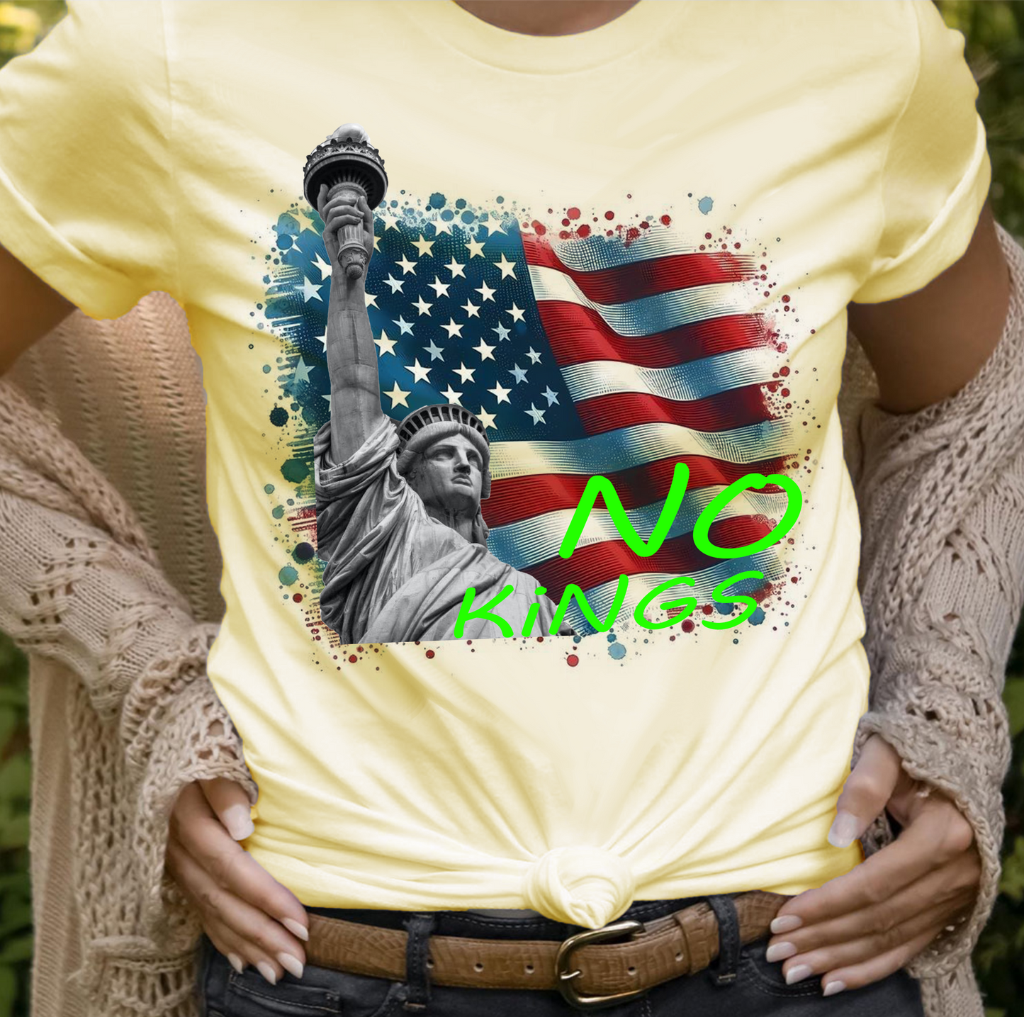 Lady Liberty America Has no Foreign Country T-Shirt