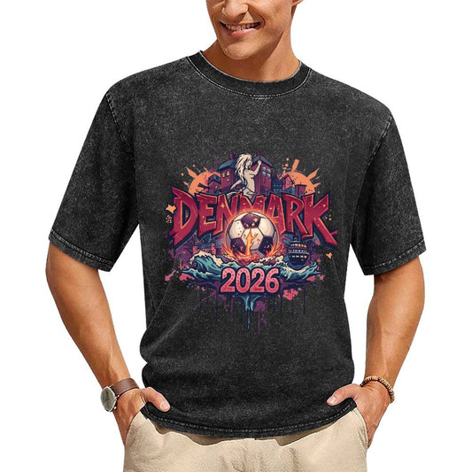 2026 World Cup Cotton T-Shirt Denmark