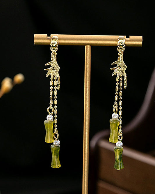 Vintage Tassel Alloy Earrings