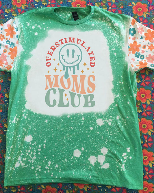 Overstimulated Moms Club Mom T-Shirt