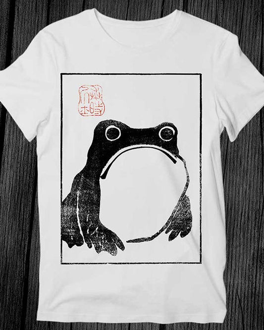 Unisex Japanese Vintage Cotton T-Shirt