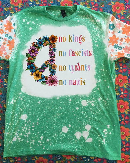 No Kings in America Ombre Color T-Shirt