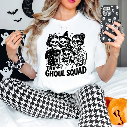 Halloween friends stylish Halloween girl skeleton T-Shirt