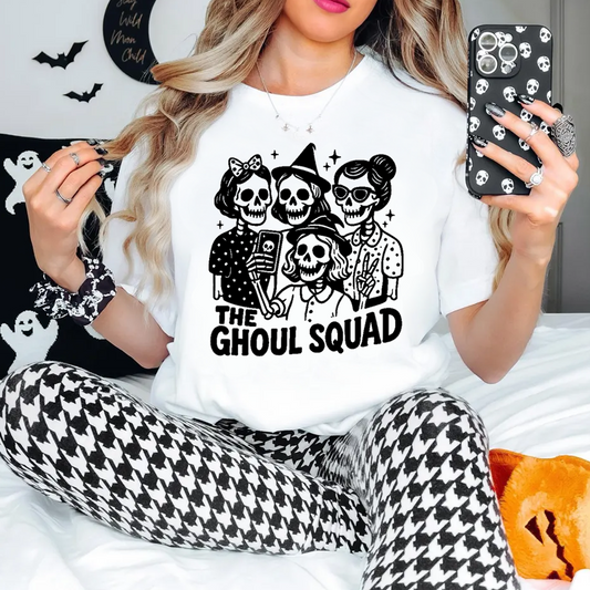 Halloween friends stylish Halloween girl skeleton T-Shirt