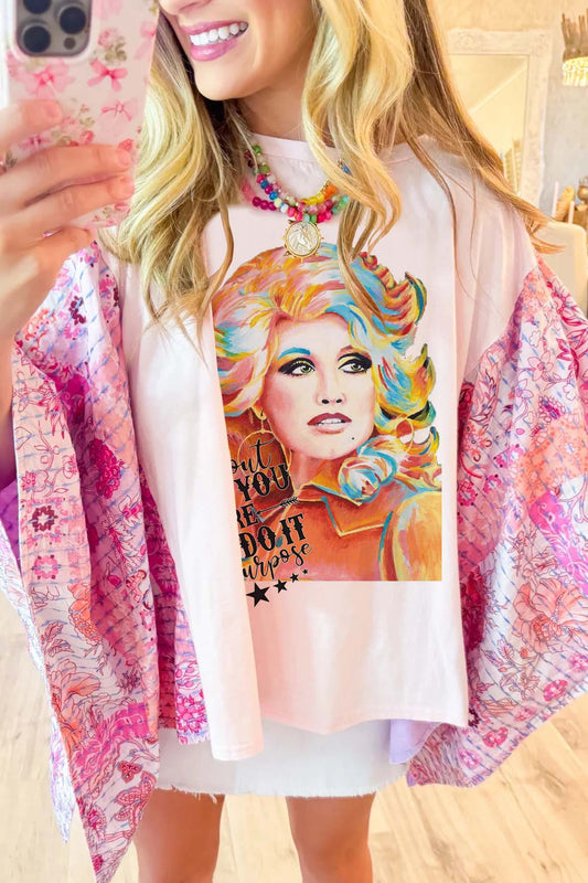 Dolly Parton Mix & Match Tee（No Patch）