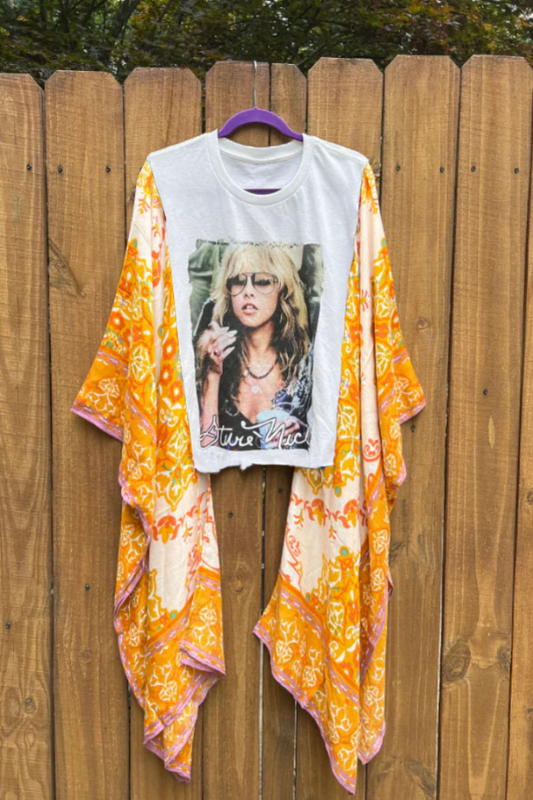 Don't Be a Lady Be aLegend Stevie Nicks Mix & Match Tee （No Patch）