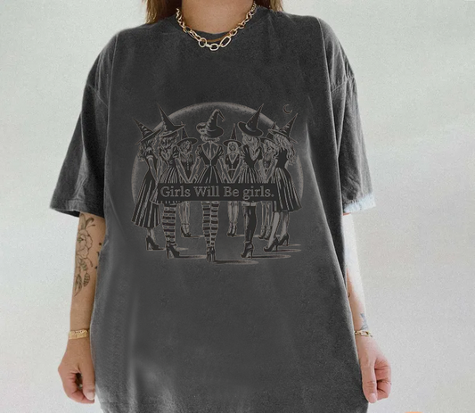 Witch Hand in Hand Print  Halloween Gift  Halloween T-Shirt