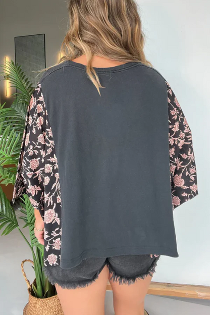 Mix & Match Tee Black（No Patch）